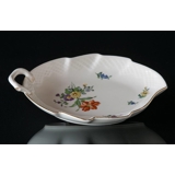 Bing & Gröndahl Sächsische Blume große blatförmige Schale Nr. 199 oder 357