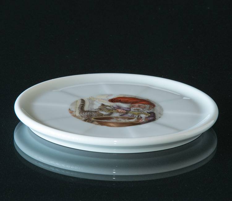 Wiberg Untersetzer mit Wichtel und Katze