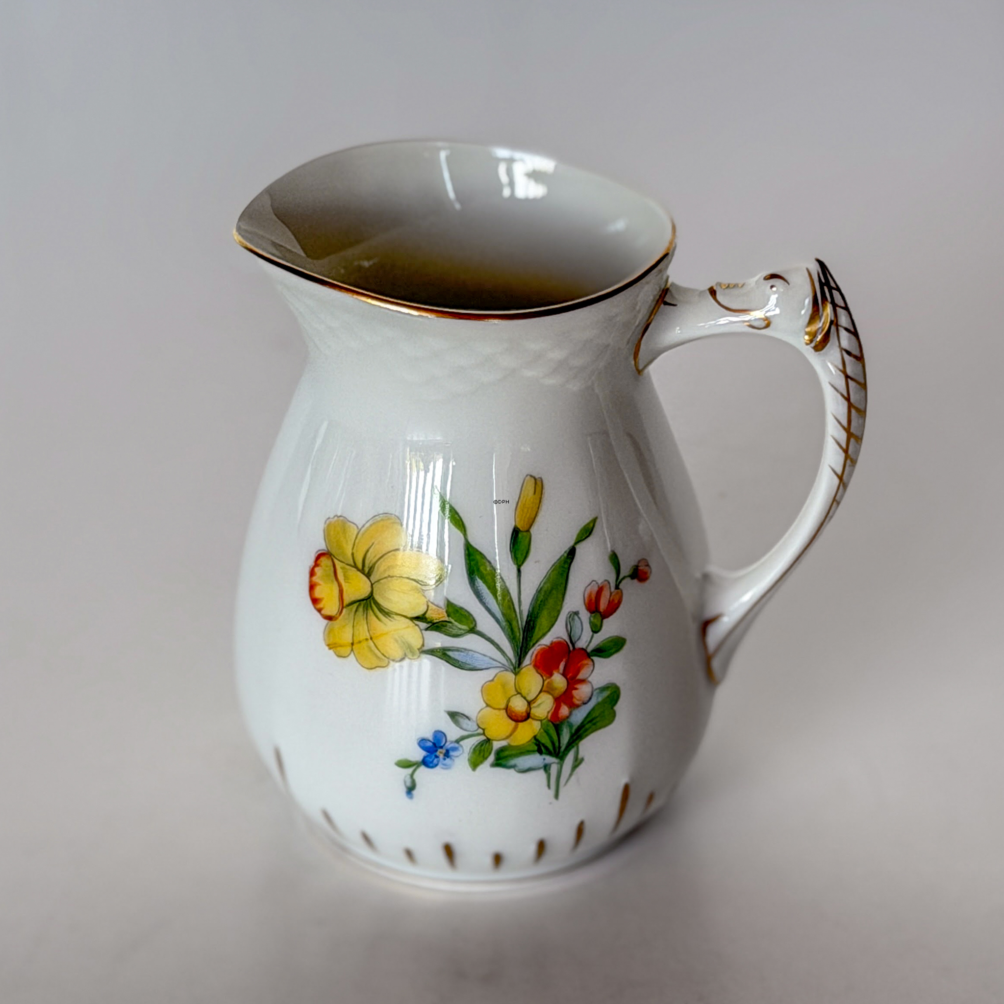 Bing & Gröndahl Sächsische Blume Sahnegießer Nr. 189