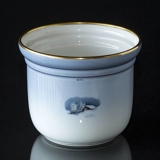 Wiberg Weihnachtsgeschirr, Blumentopf mit Wichtel und Fuchs