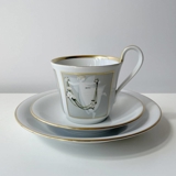 2008 Royal Copenhagen Weihnachtstasse mit Kuchenteller und Untertasse, Set