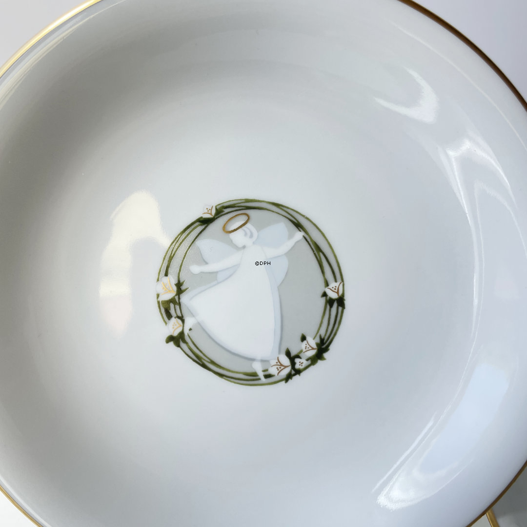 2008 Royal Copenhagen Weihnachtstasse mit Kuchenteller und Untertasse, Set