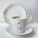 2008 Royal Copenhagen Weihnachtstasse mit Kuchenteller und Untertasse, Set