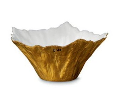 Violise Lunn, Bonbonniere mit Gold außen, Royal Copenhagen