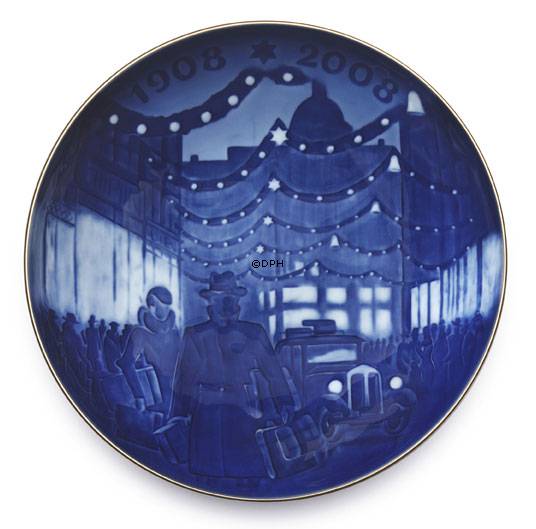 2004 Royal Copenhagen Jahrhunderteteller, Einkaufsstraße in Kopenhagen