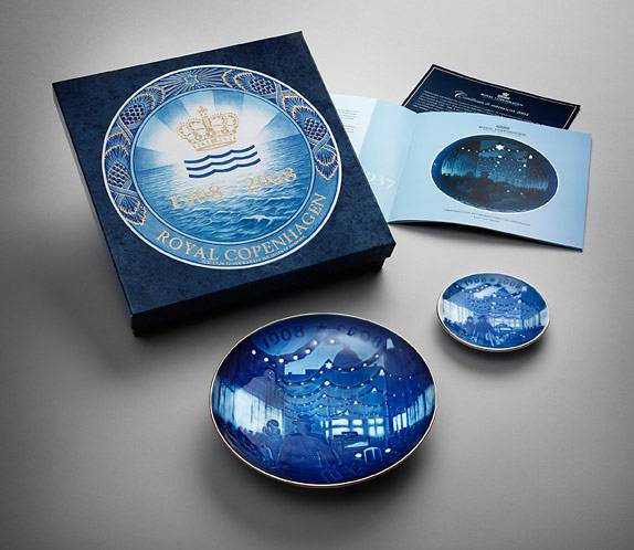 2004 Royal Copenhagen Jahrhunderteteller, Einkaufsstraße in Kopenhagen