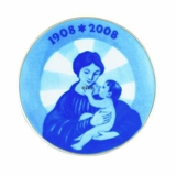 2008 100-Jahresteller, Royal Copenhagen, Madonna und Kind