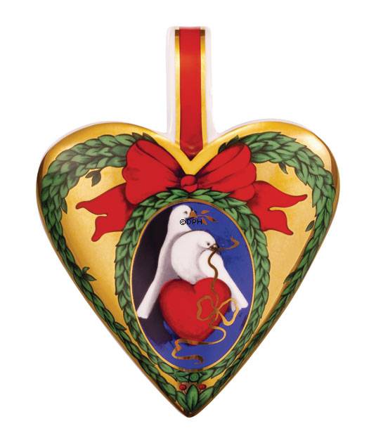 Royal Copenhagen Jahresherz 2007, Die Taube meines Herzens