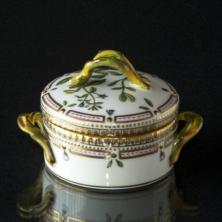 Flora Danica Schale mit Deckel, Royal Copenhagen