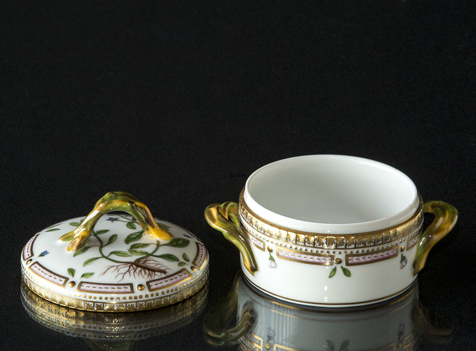 Flora Danica Schale mit Deckel, Royal Copenhagen