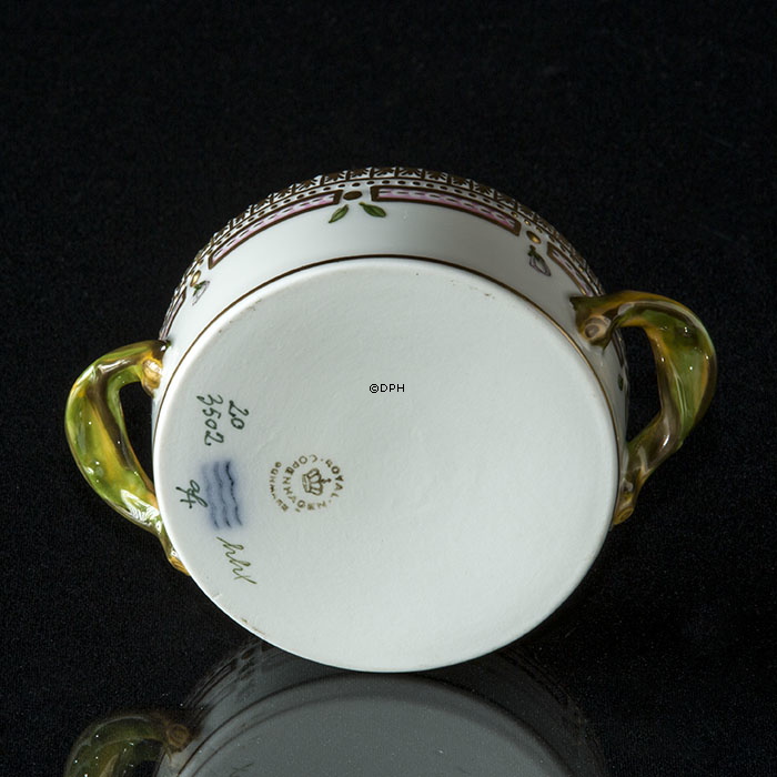 Flora Danica Schale mit Deckel, Royal Copenhagen