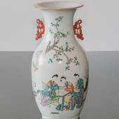 Runde chinesische halbantike Vase 40cm