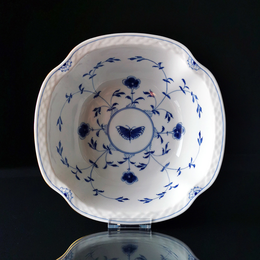 Kipling/Schmetterling Geschirrset mit Gold, große Schale Ø25cm, Bing & Grøndahl Nr. 43 oder 575