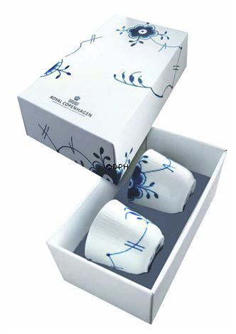 MEGA Blau Gerippt, Thermobecher 2 Stk., Inhalt 26 cl Royal Copenhagen