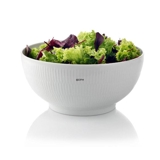 Weiß Gerippt, Salatschüssel, Inhalt 310 cl., Royal Copenhagen