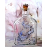 Holmegaard Hans Christian Andersen Glasflasche mit "Die Schneekönigin"