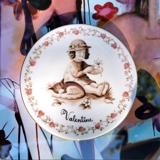 Valentine Plakette, Mädchen, Royal Copenhagen