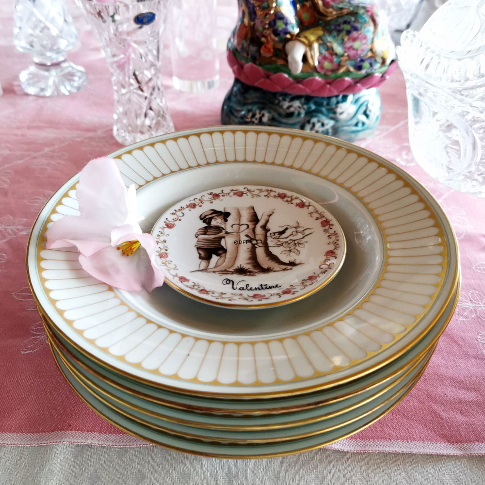 Valentine Plakette, Junge, Royal Copenhagen