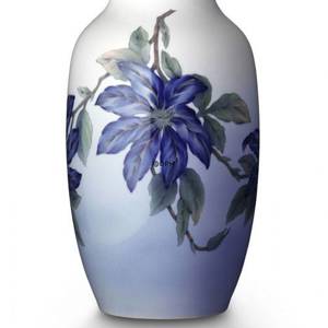 Vase mit blauer Waldrebe, Royal Copenhagen | Nr. 2468806 | DPH Trading
