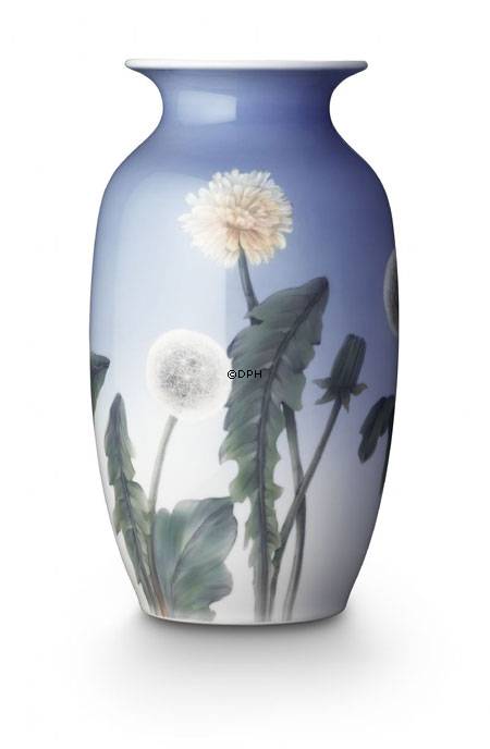 Vase mit Löwenzahn, Royal Copenhagen Nr. 806