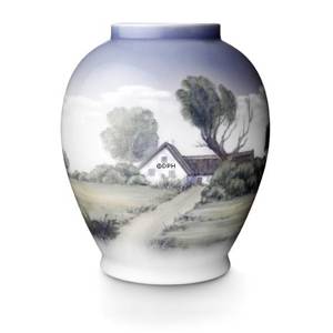Vase mit Landschaftlimitiert 3 von 5, Royal Copenhagen | Nr. 2472808 | DPH Trading