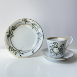 2005 Royal Copenhagen Weihnachtstasse mit Kuchenteller und Untertasse, Set