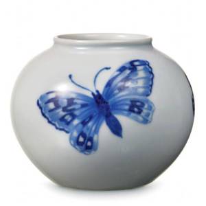 Vase mit Schmetterling, Royal Copenhagen | Nr. 2521758 | DPH Trading