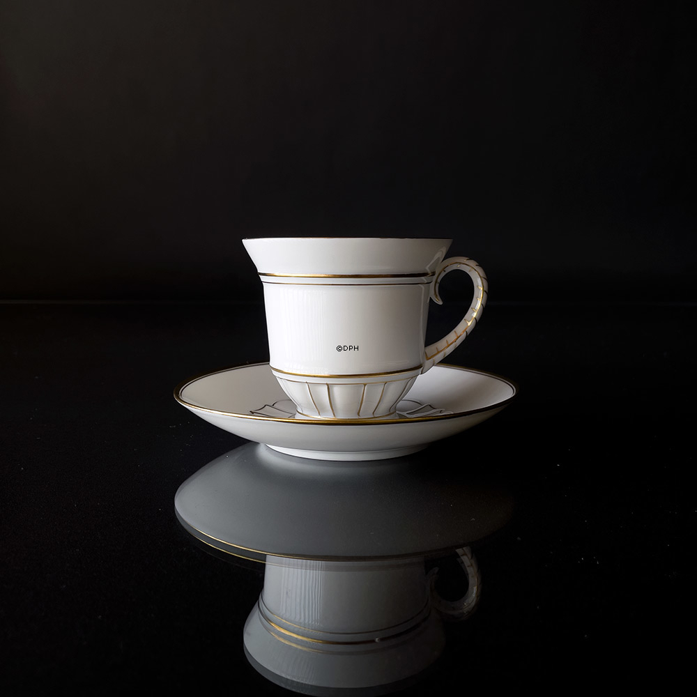 Offenbach X-GROß Tasse und Untertass, Bing & Gröndahl nr. 476 oder 304