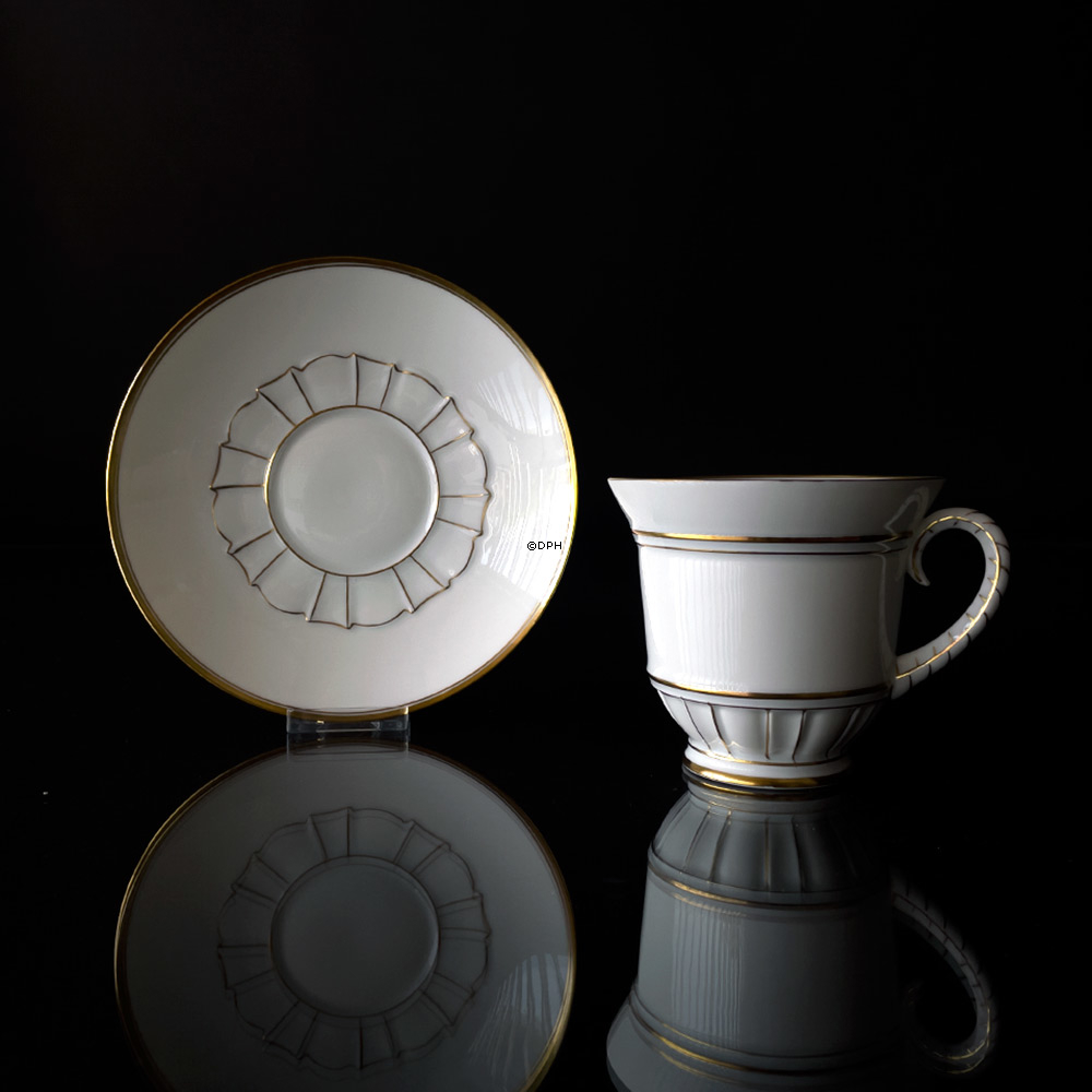 Offenbach X-GROß Tasse und Untertass, Bing & Gröndahl nr. 476 oder 304