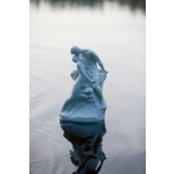 Weiße Welle und Strand, Mann und Frau am Meer, Royal Copenhagen Figur Nr. 088
