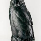 Schwarzer Uhu, Royal Copenhagen Vogelfigur