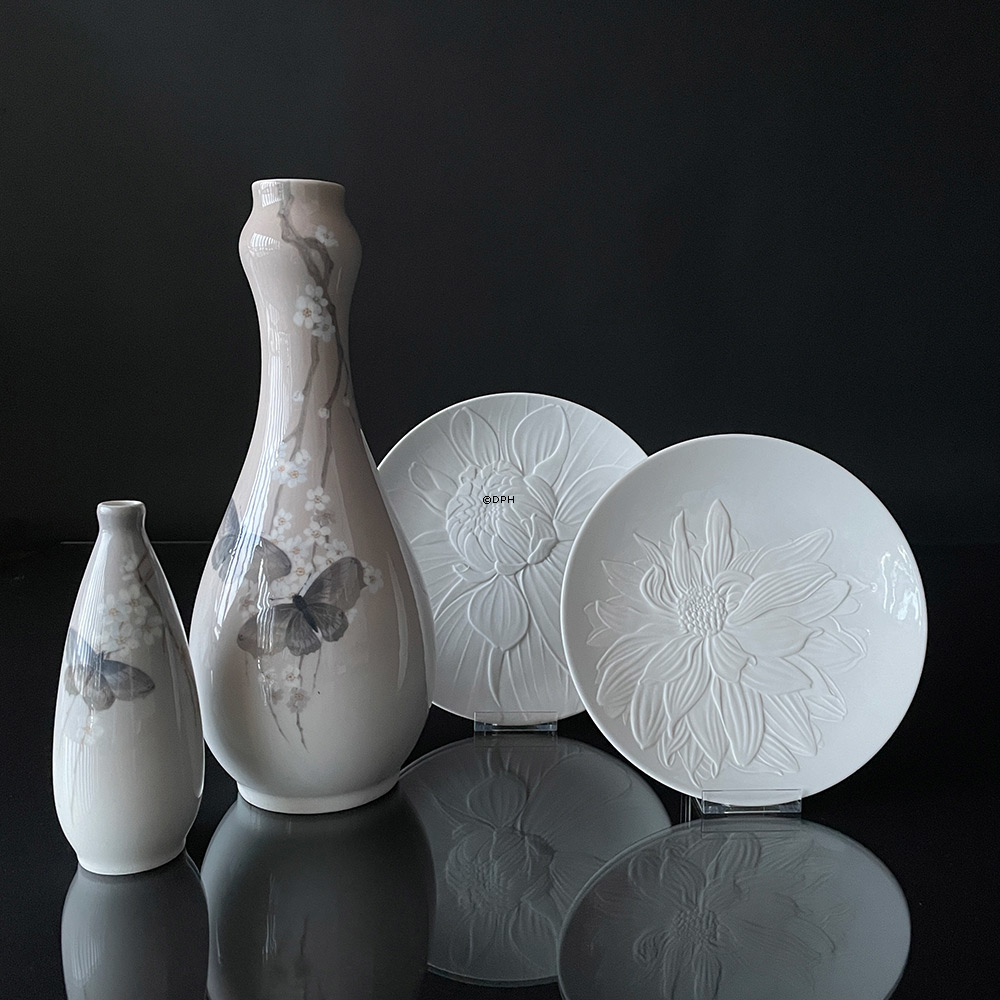 The Art of Giving Flowers, Teller mit Relief, "Cameo", Royal Copenhagen