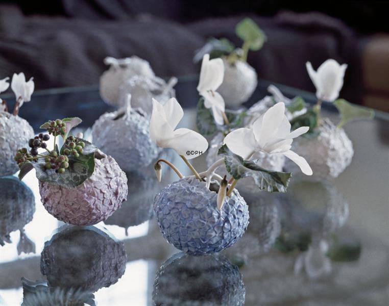 Hortensienvase in hellblau, Royal Copenhagen Nr. 135