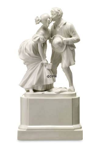 Prinzessin und Schweinehirte, Royal Copenhagen Figur Nr. 014