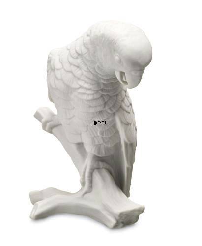 Papagei, Royal Copenhagen Vogelfigur Nr. 019