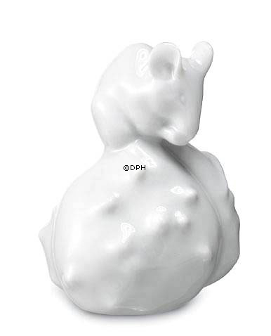 Maus auf Kastanie, Royal Copenhagen Figur Nr. 063