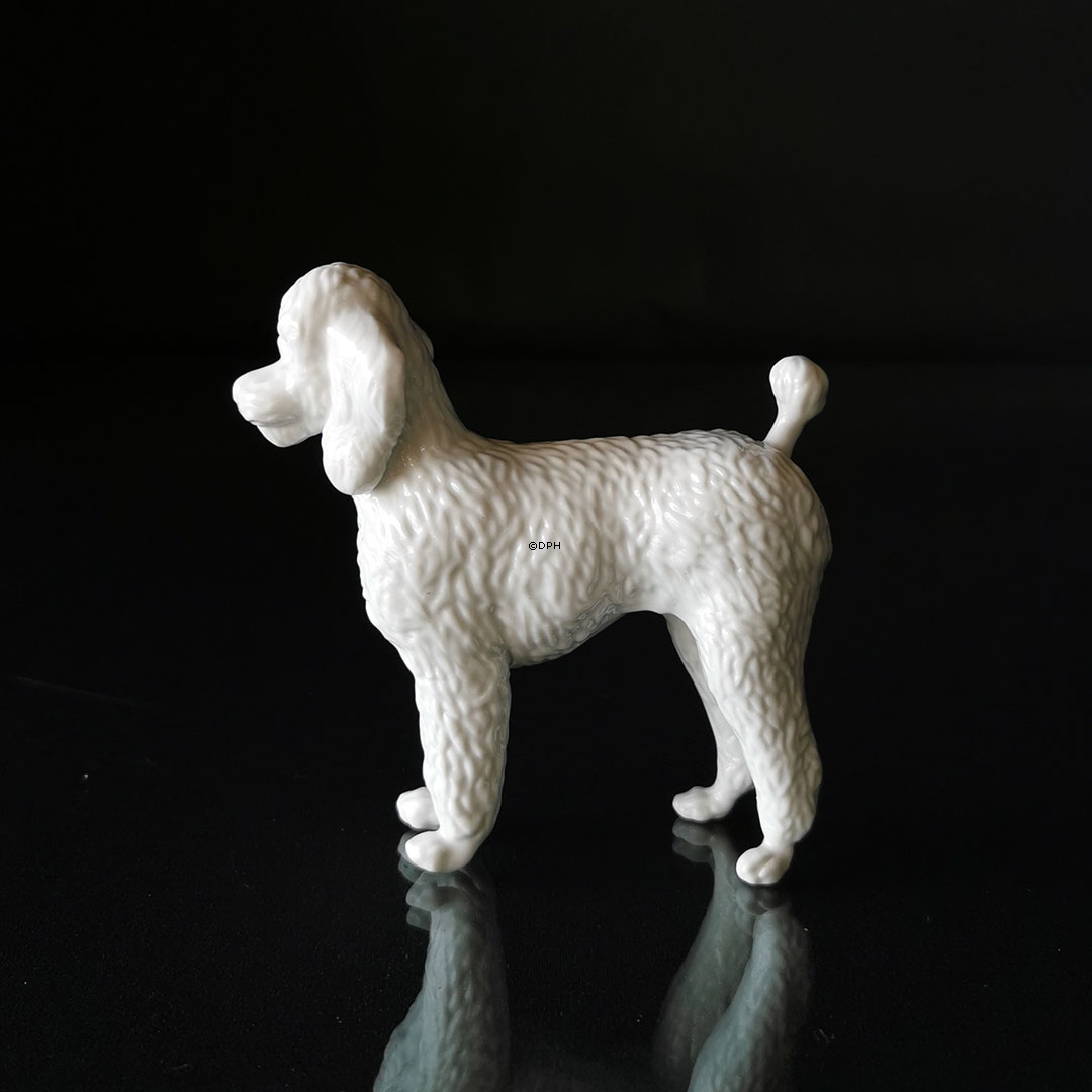 Pudel, Royal Copenhagen Hund Figur Nr. 334
