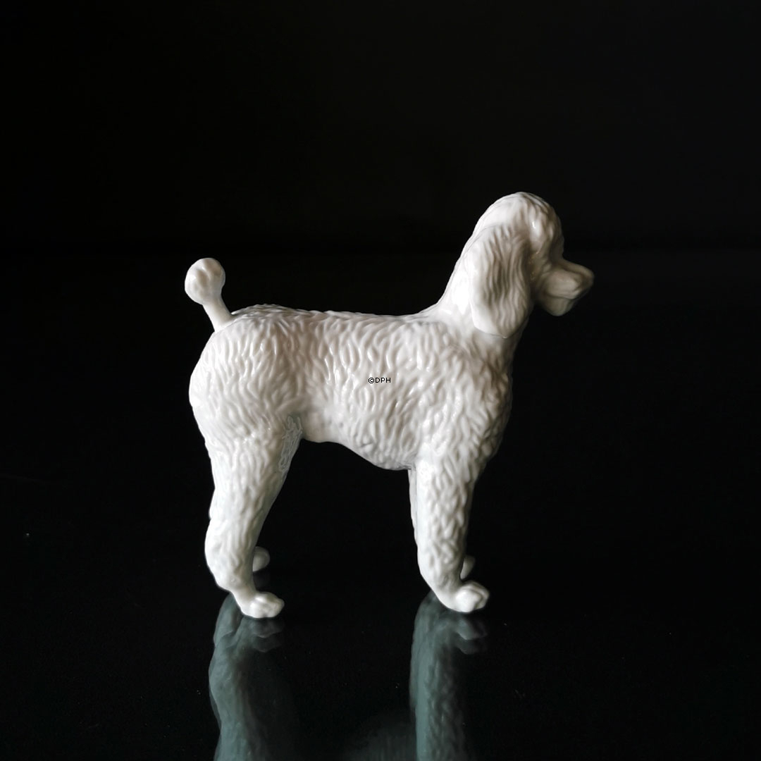 Pudel, Royal Copenhagen Hund Figur Nr. 334