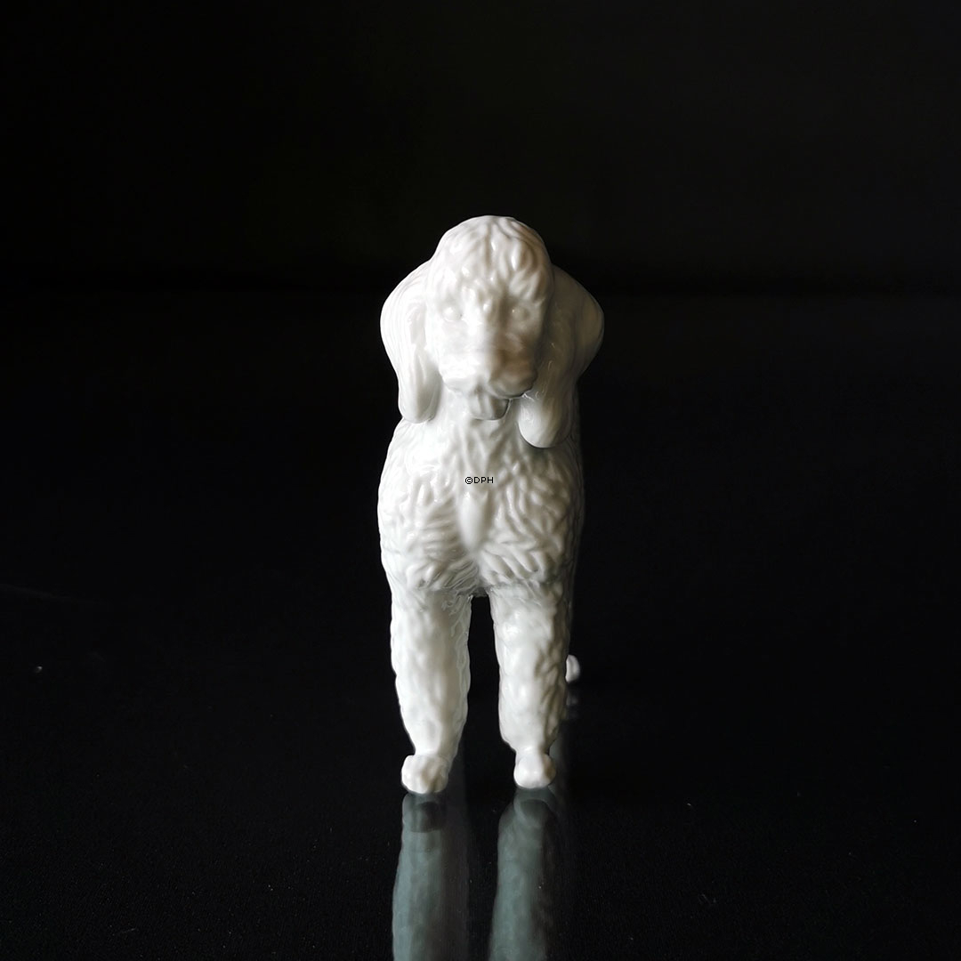Pudel, Royal Copenhagen Hund Figur Nr. 334