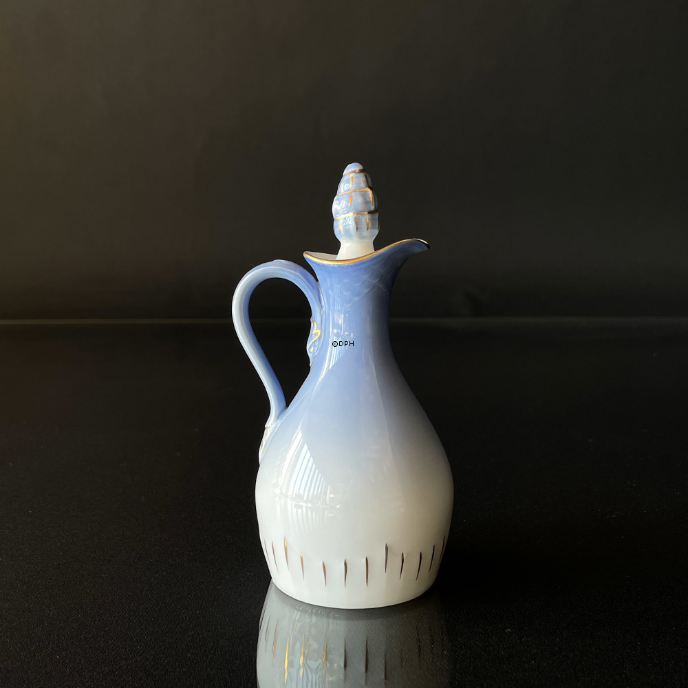 Möwegeschirr mit Gold, Essigkrug, Bing & Gröndahl Nr. 197