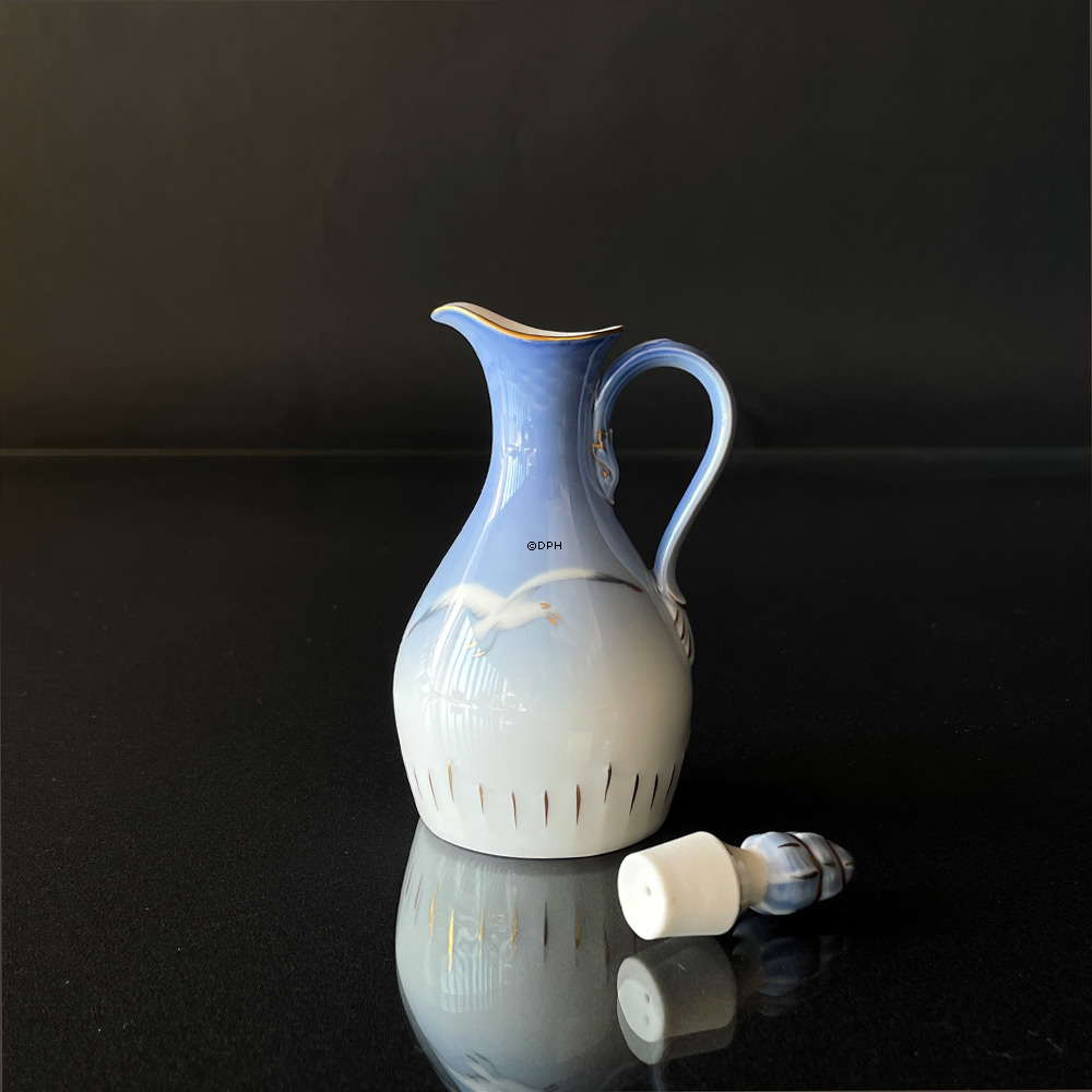 Möwegeschirr mit Gold, Essigkrug, Bing & Gröndahl Nr. 197