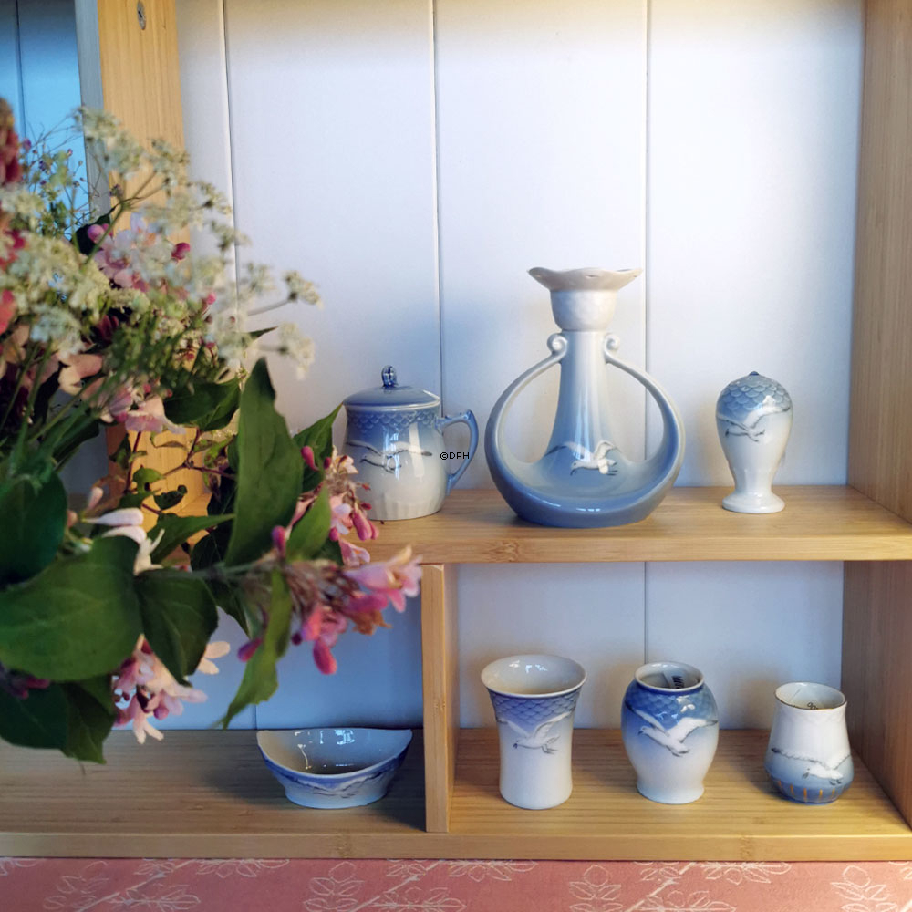 Möweservice OHNE Gold, Vase 7cm, Bing & Gröndahl Nr. 207 oder 672