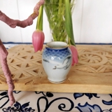 Möwegeschirr mit Gold, Vase, klein Nr. 208 oder 671