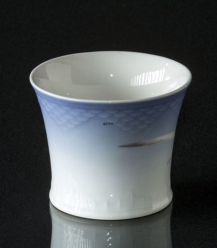 Möwegeschirr ohne Gold, kleine Vase, Bing & Gröndahl Nr. 219 oder 676