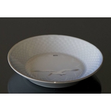 Möwegeschirr mit Gold, Schale, groß, rund 14cm, Bing & Gröndahl Nr. 344 oder 21A