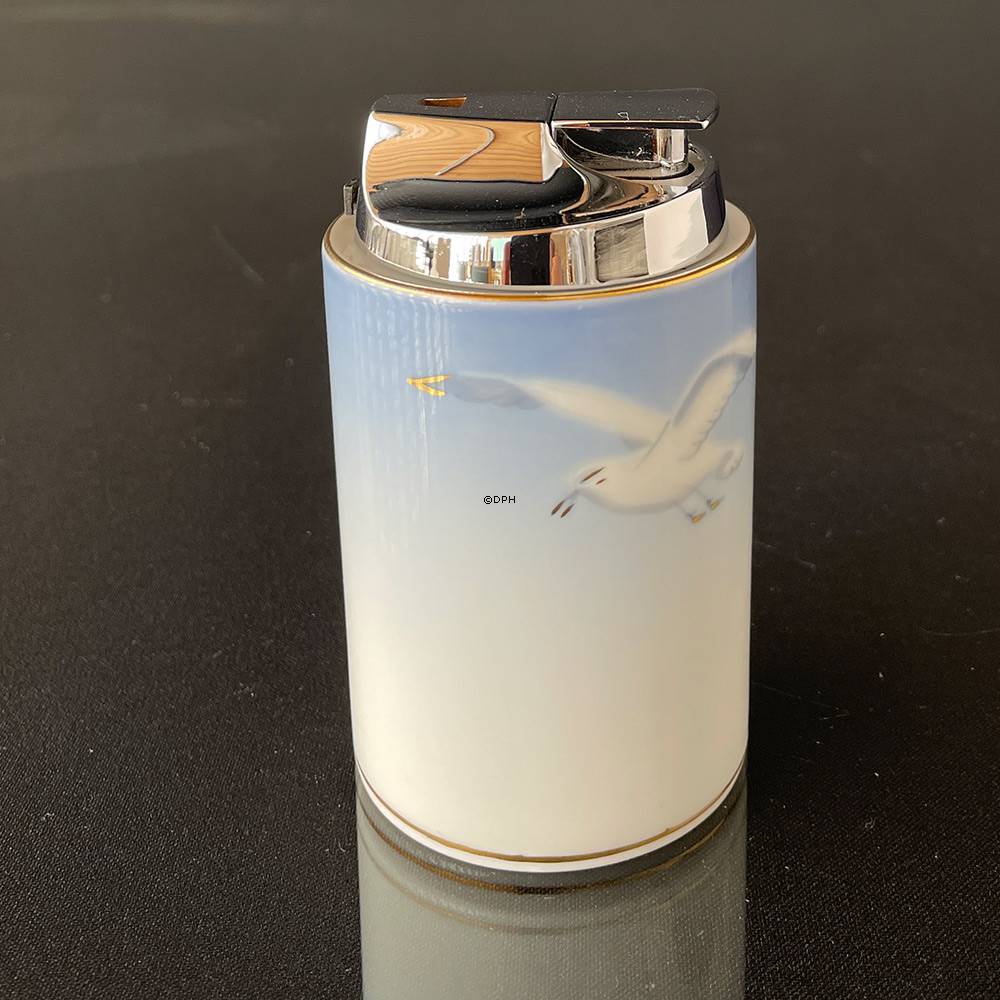 Möweservice mit Gold, Tisch Feuerzeug, Bing & Gröndahl Nr. 367