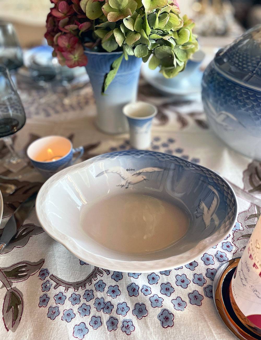 Möwegeschirr ohne Gold, Schüssel 25cm, Bing & Gröndahl Nr. 12B oder 573