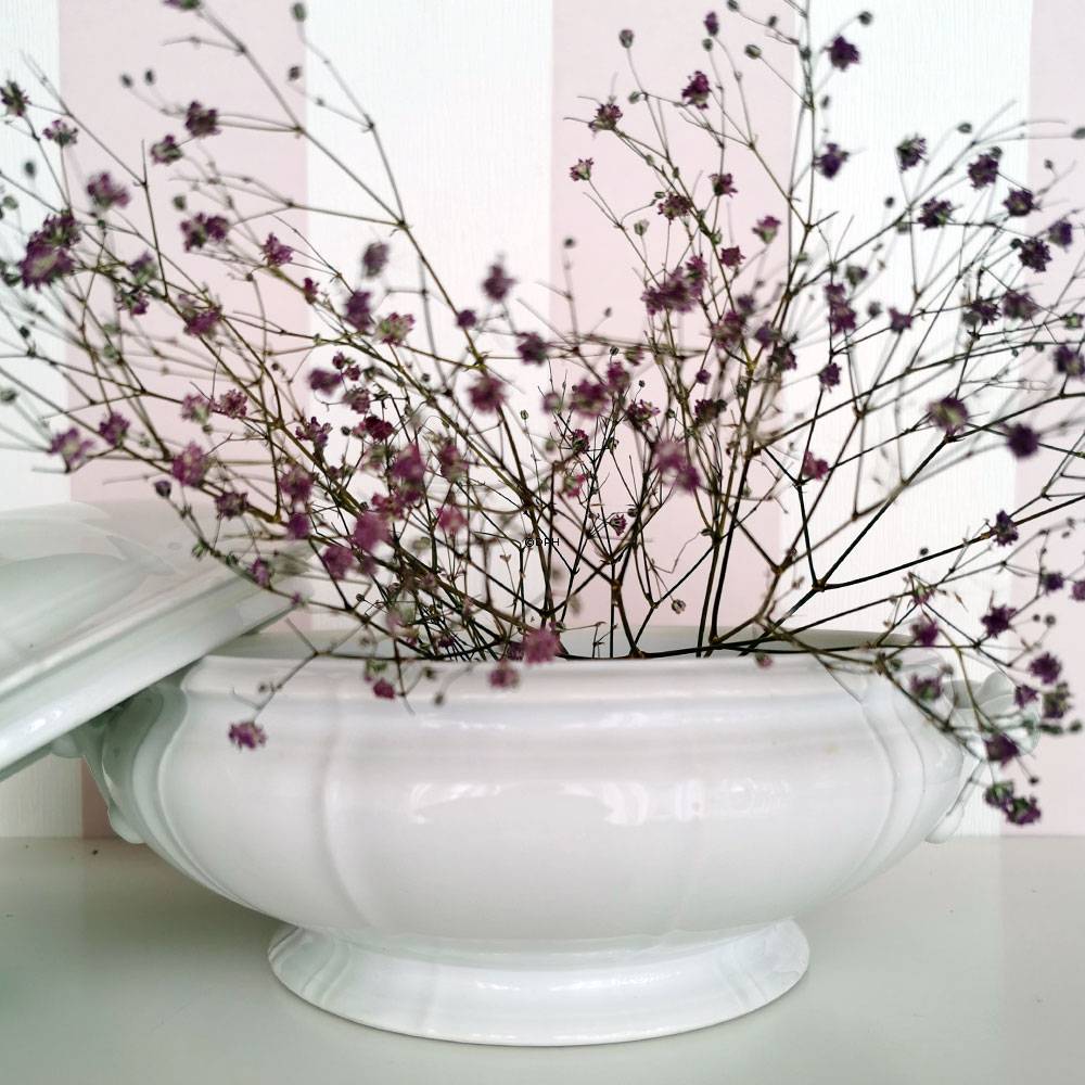 Offenbach OHNE GOLD Kartoffel Schale mit Deckel, Bing & Gröndahl Nr. 512 oder 5