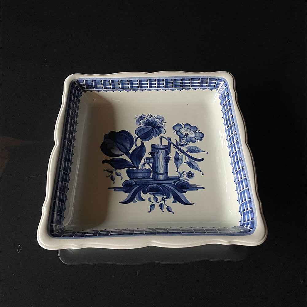 Royal Copenhagen/Aluminia Tranquebar, Blau, Salatschüssel Nr. 3087-1198,  29 cm