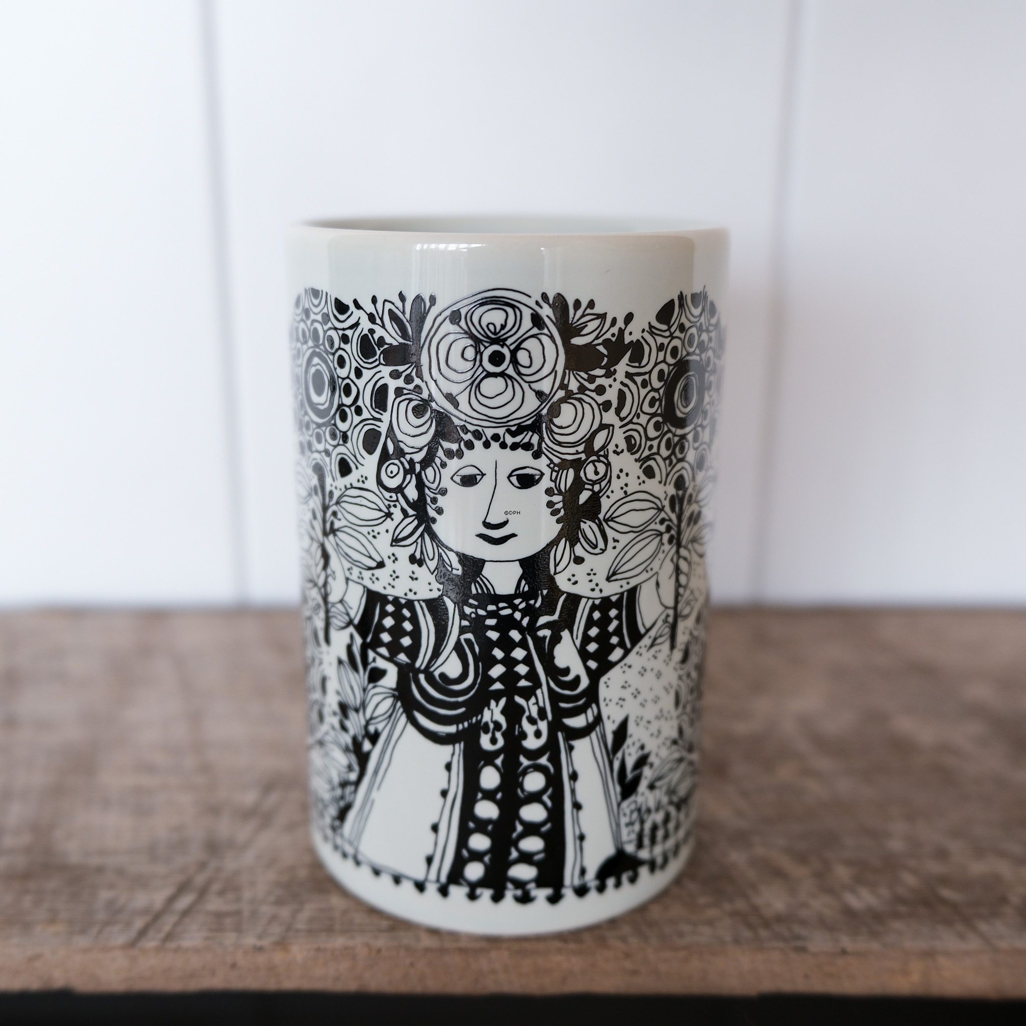 Vase Björn Wiinblad Flora